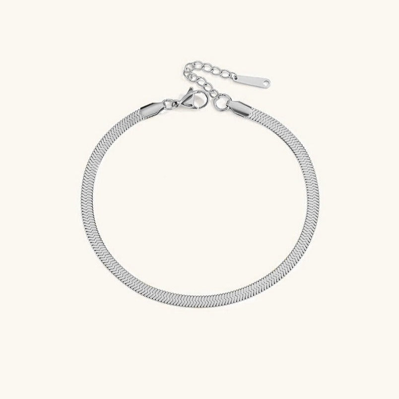 Gia Gold Sildeben Anklet