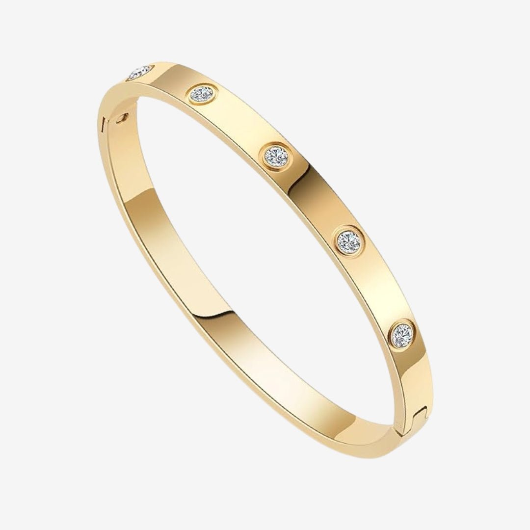 ETERNITY LINK ARMBÅND MED ZIRKONER