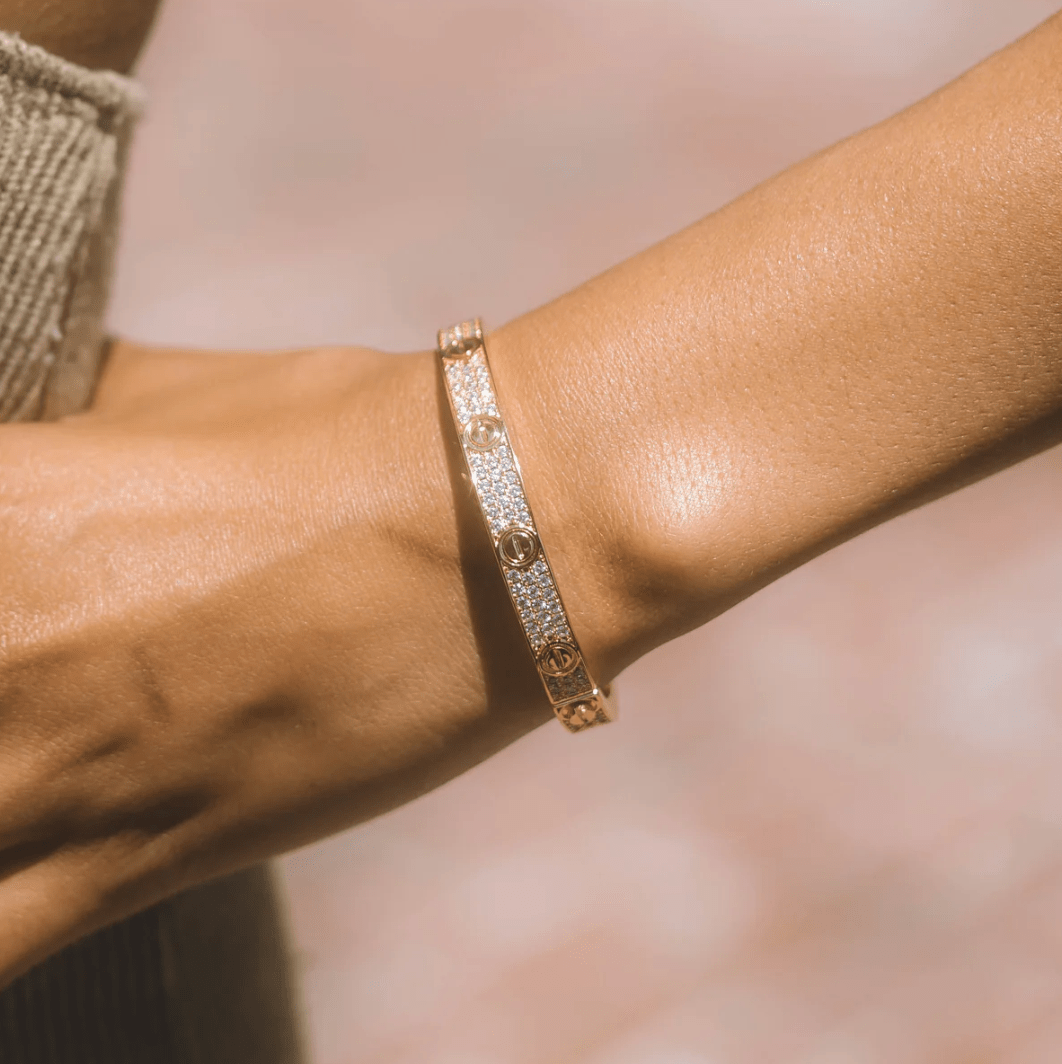 ETERNITY DELUXE LINK ARMBÅND I GULD